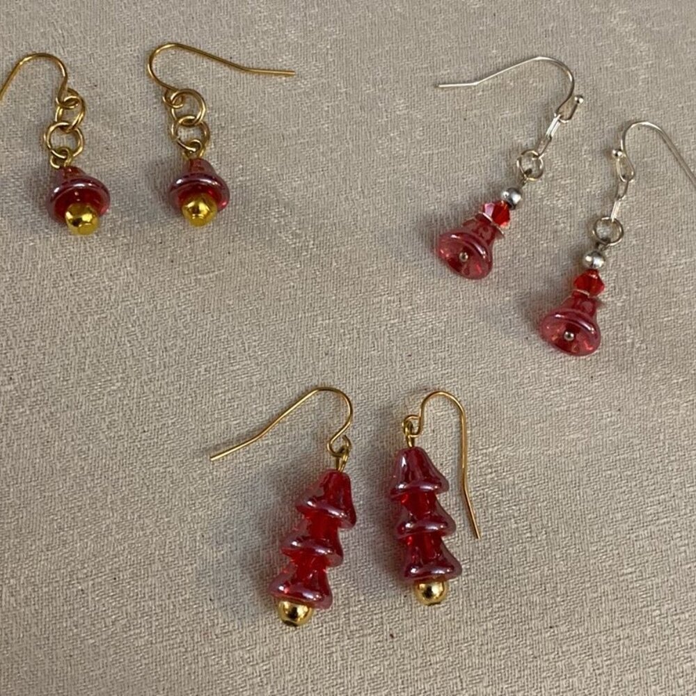 NEW Czech crystal earrings
